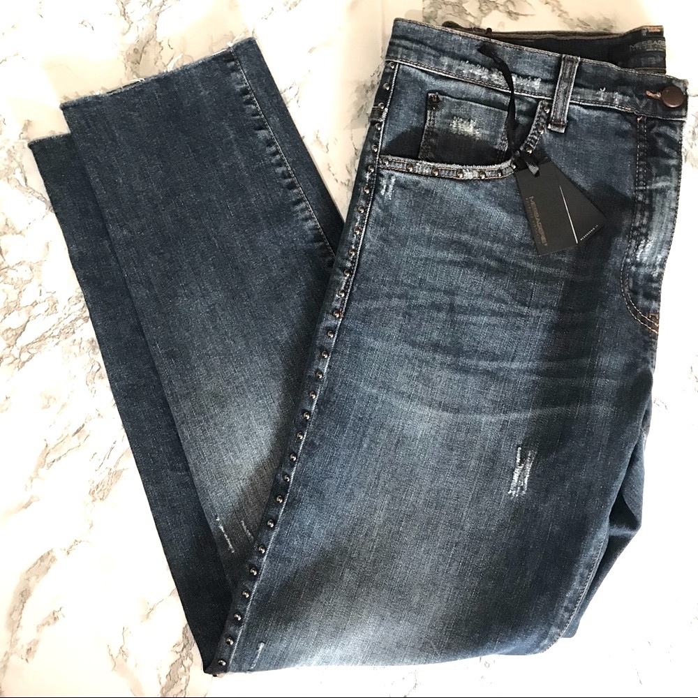 Messagerie Slim Blue Jeans Modern Style